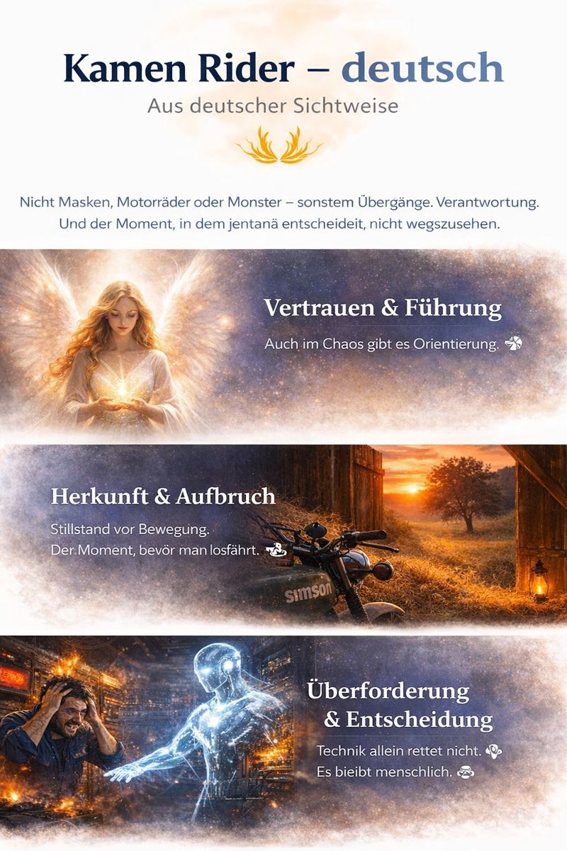 Kamen Rider – (aus deutscher Sichtweise)